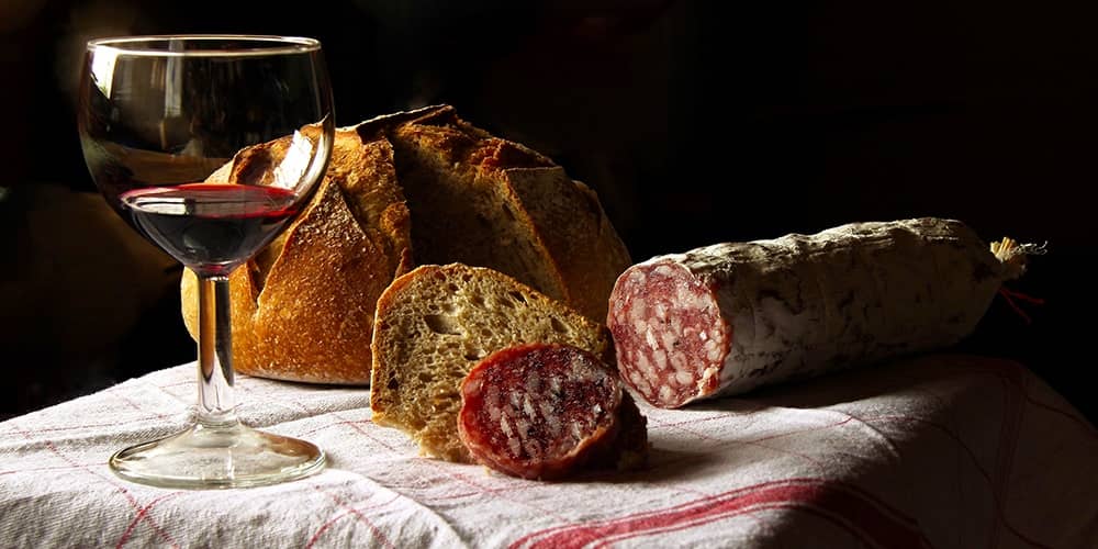 Umbrian cuisine: three typical recipes combined with three wines